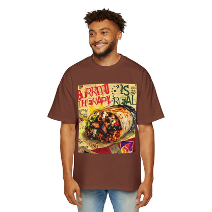 Burrito Is Therapy Tee — Funny Food Graphic T-Shirt