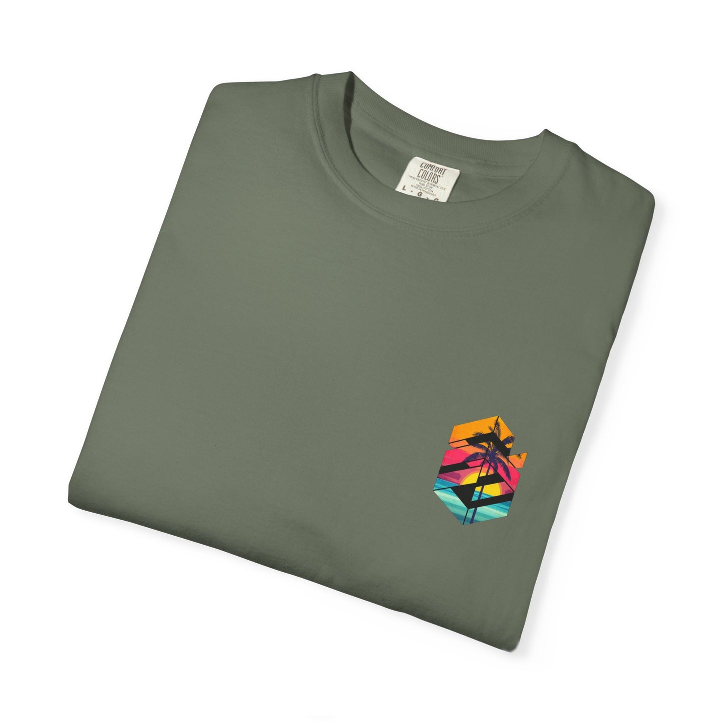 Tropical Sunset Unisex T-Shirt | Beach Vibes & Relaxation