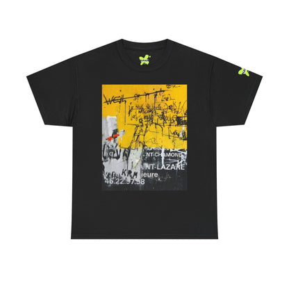Urban Graffiti Unisex Heavy Cotton Tee | Street Art Inspired Graphic Shirt