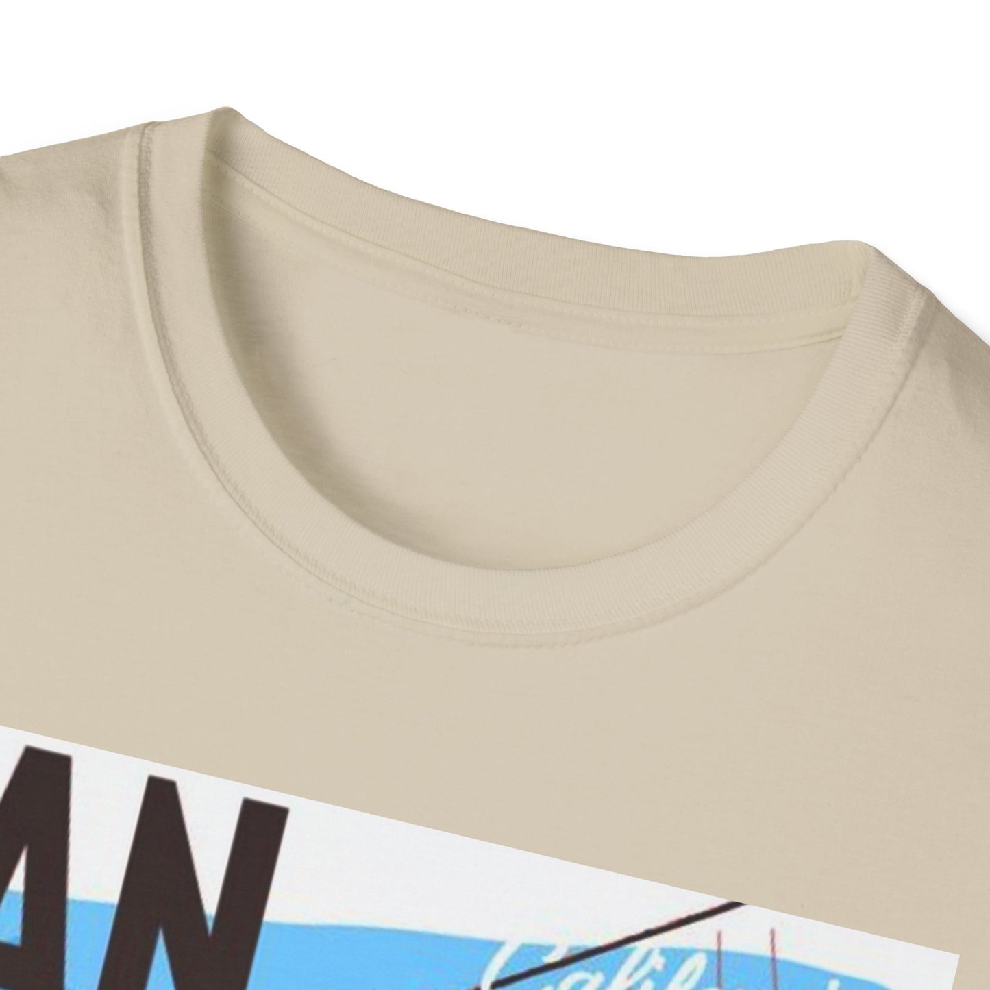 San Francisco Graphic Unisex Softstyle T-Shirt - California Vibe, Perfect for Beach Lovers