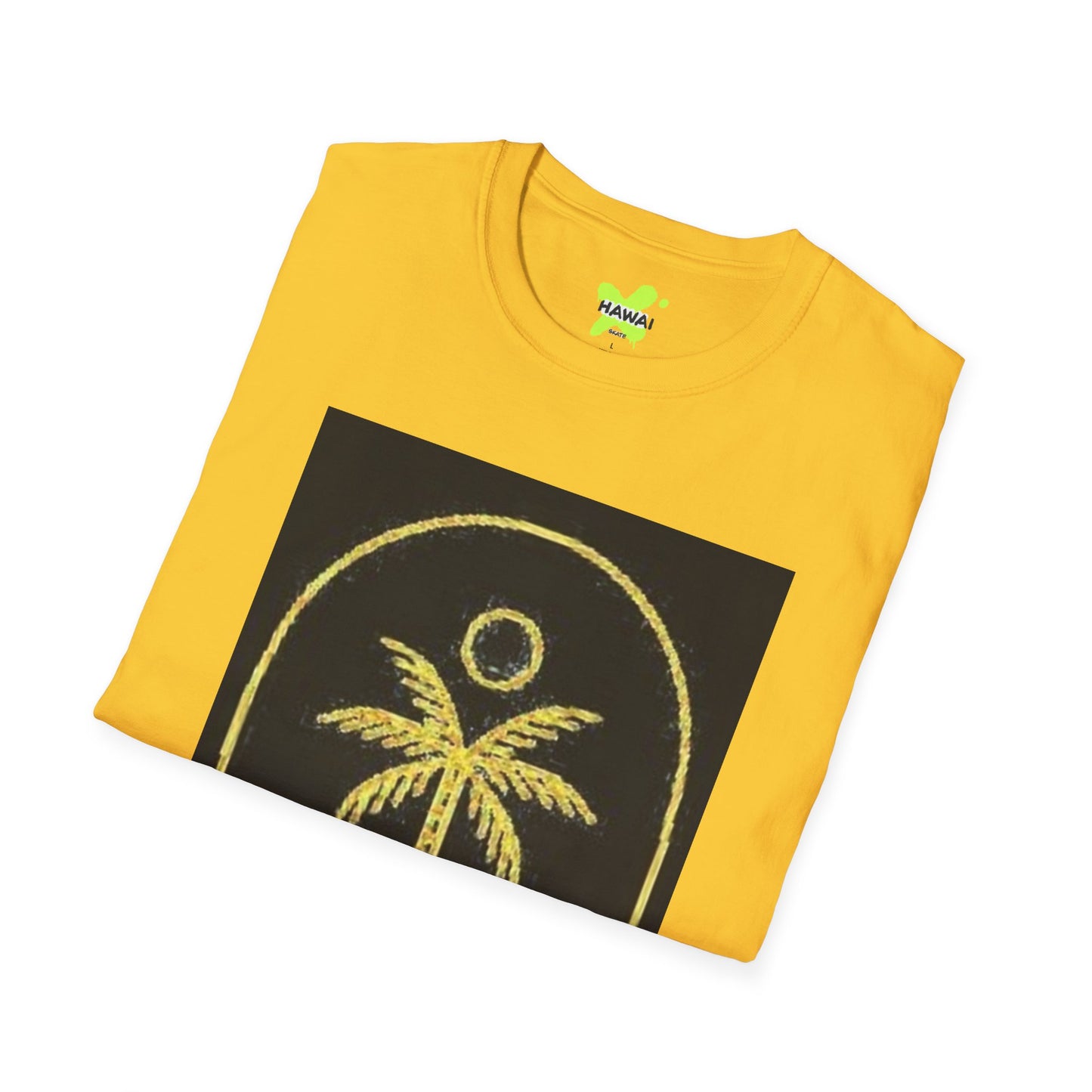 Hawaii Palm Tree Unisex Softstyle T-Shirt