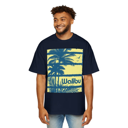 Malibu Palm Tee — Vintage Surf Graphic T-Shirt