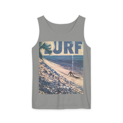 Surf Vintage Tank Top – Retro Beach Surfing Graphic