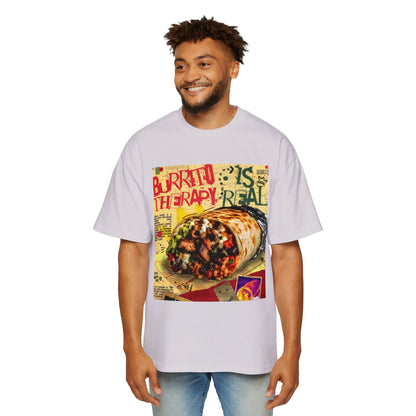 Burrito Is Therapy Tee — Funny Food Graphic T-Shirt
