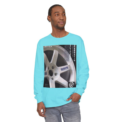 Rays Wheel Graphic Long Sleeve Tee
