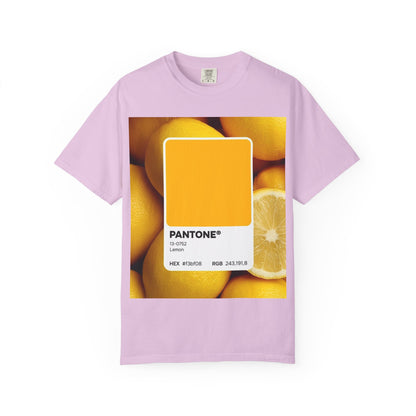 Pantone Lemon Print T-Shirt