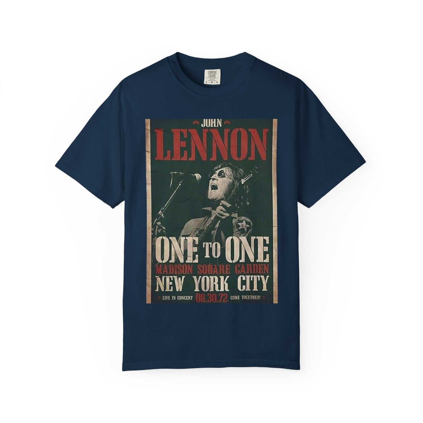 Vintage John Lennon Concert T-Shirt -  One to One, New York City