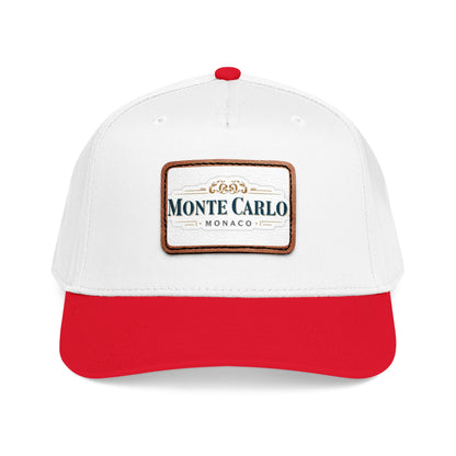 Monte Carlo Leather Patch Baseball Cap