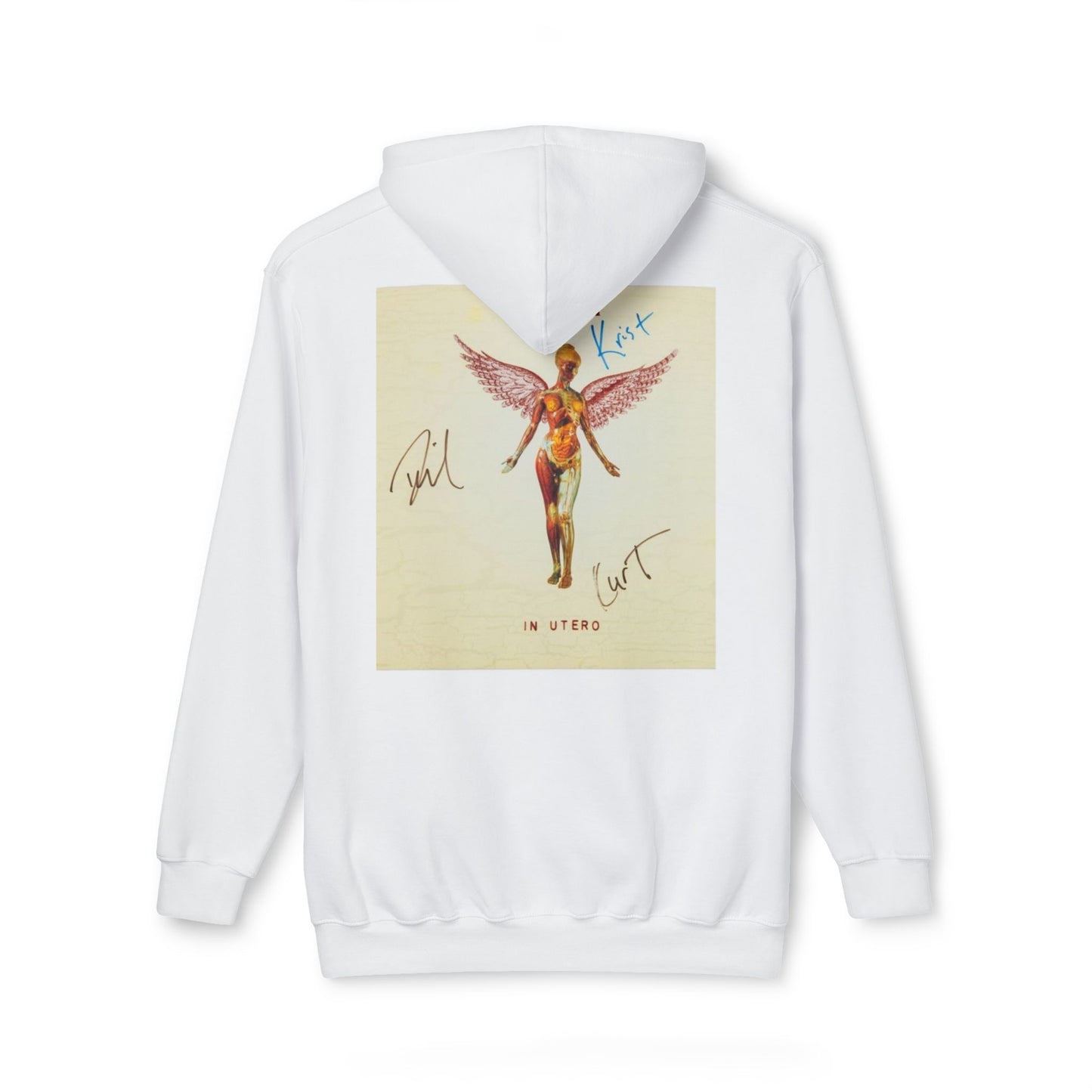 Kurt Cobain Inspired Unisex Hooded Sweatshirt - Alternative Music Apparel