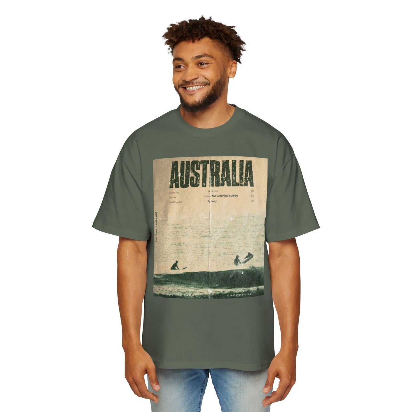 Australia Vintage Surf Tee — Retro Travel Graphic T-Shirt