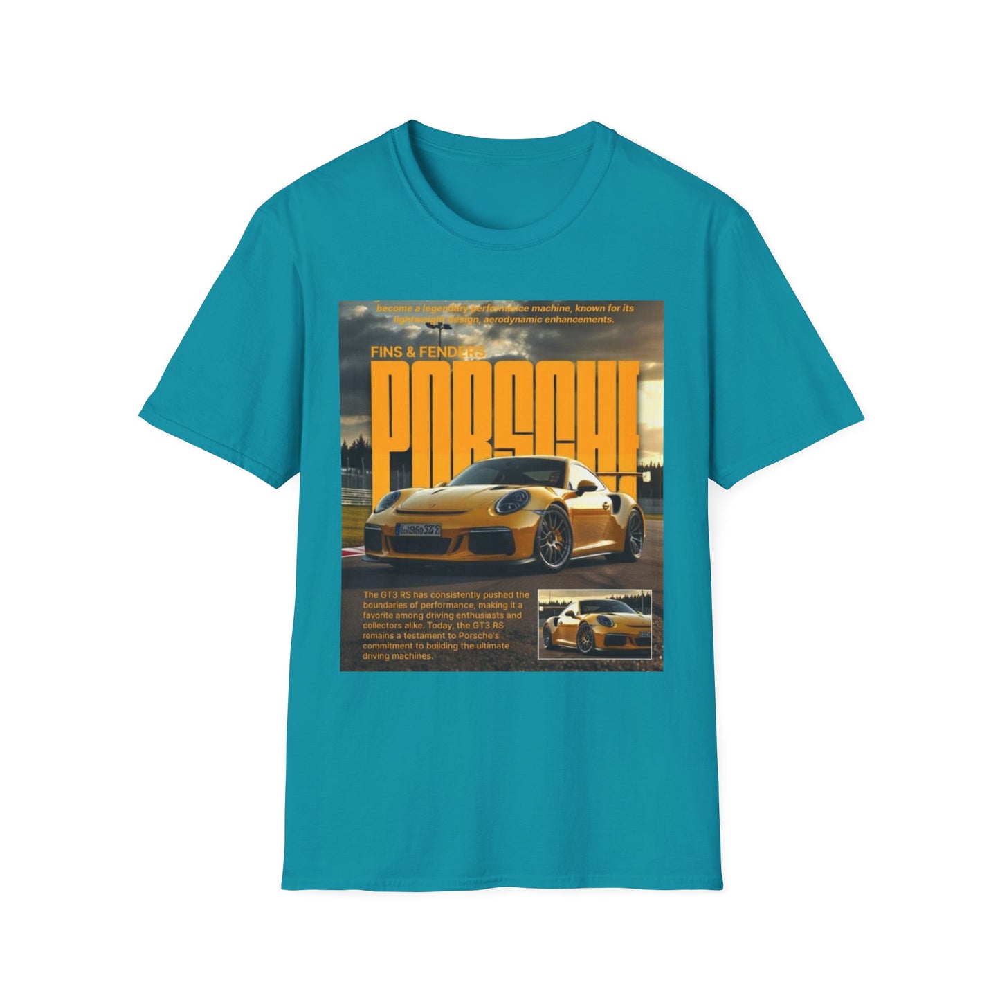 Vintage Porsche Graphic Unisex Softstyle T-Shirt