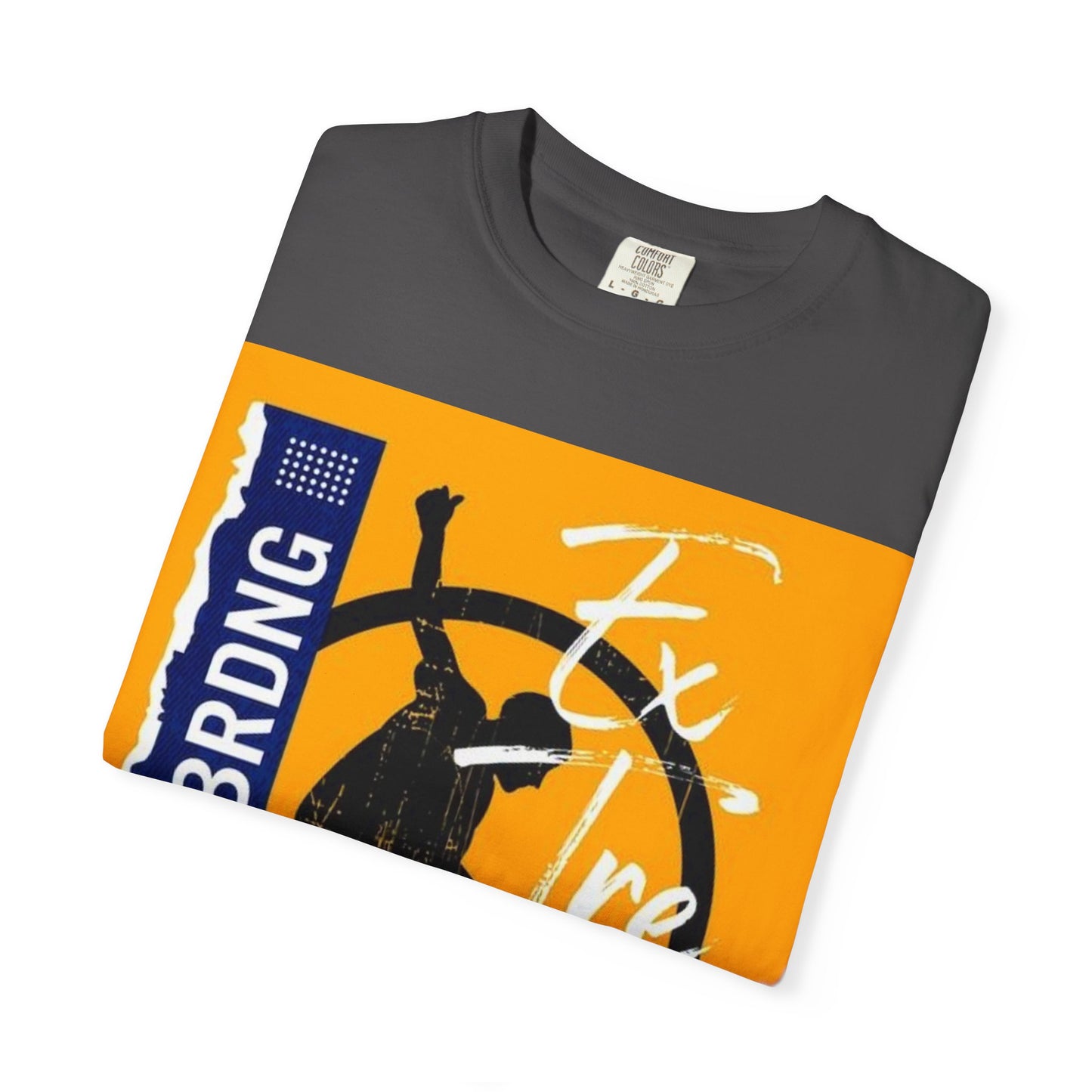 Sporty Graphic Tee for Skaters, Unisex Garment-Dyed T-shirt, Skateboarding Apparel, Casual Wear, Gift for Sport Lovers, Urban Fashion