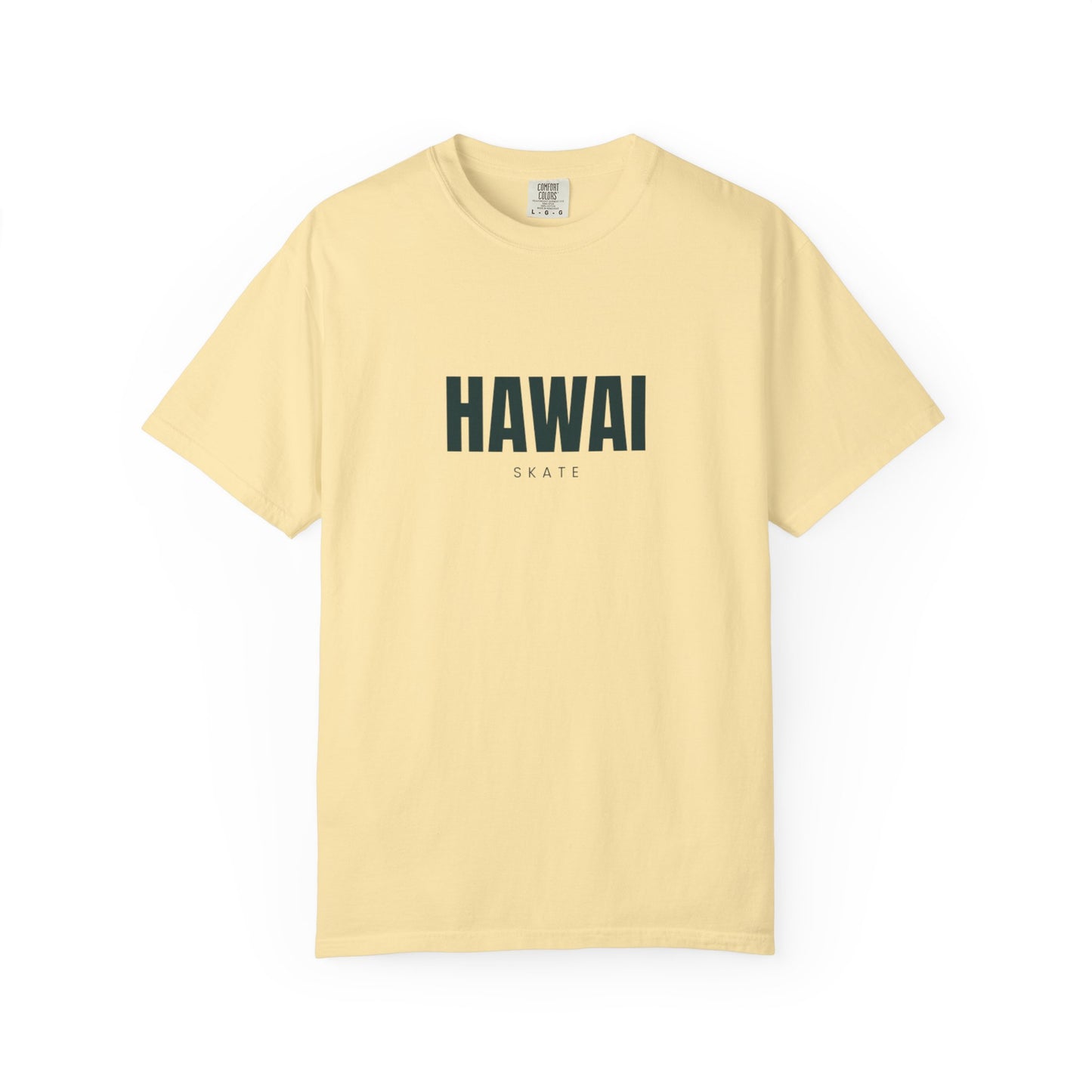 Hawaii Garment-Dyed Unisex T-shirt - Casual Beachwear, Travel Souvenir, Summer Vibes, Gift for Him/Her, Retro Style