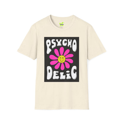 Psychedelic Flower Unisex Softstyle T-Shirt