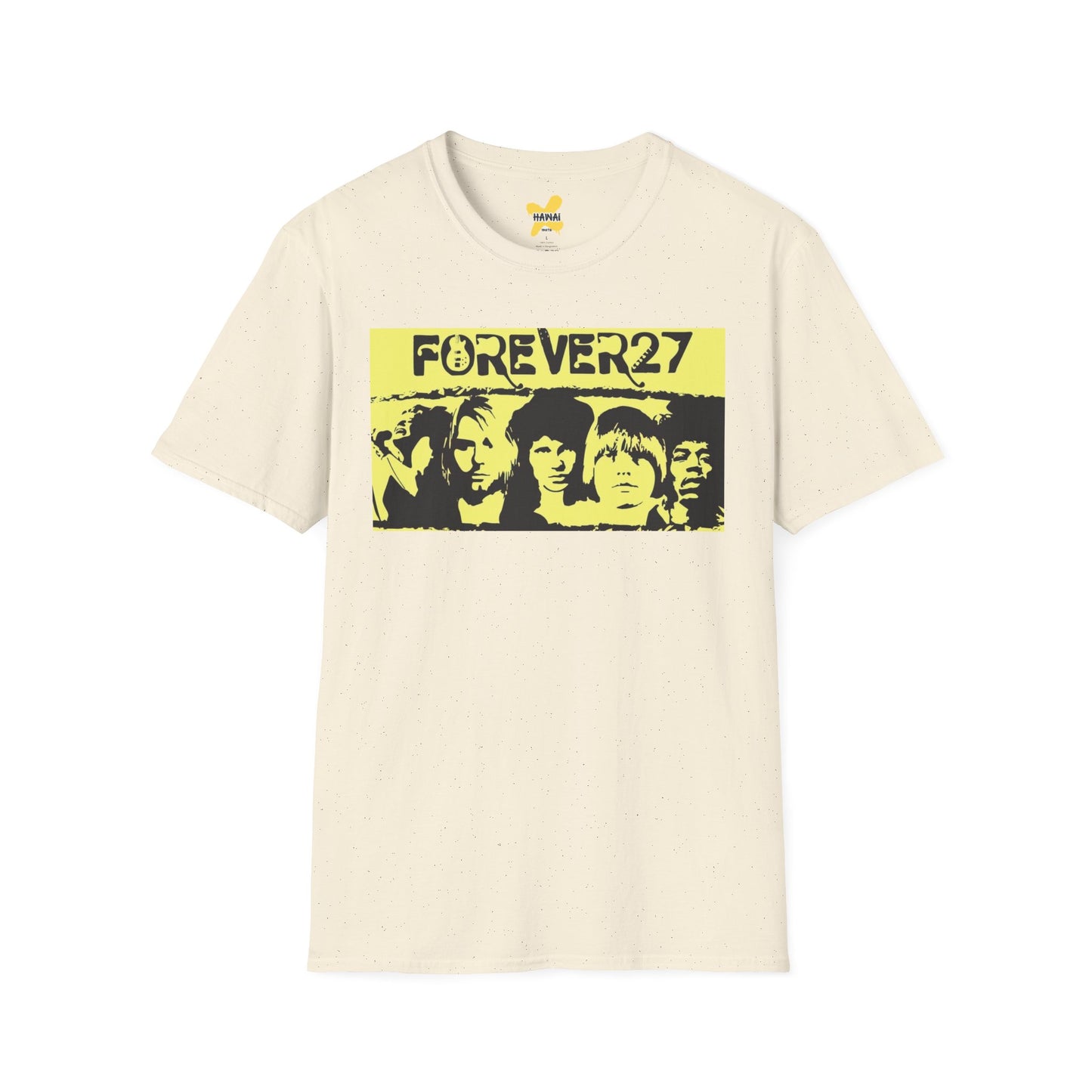 Forever 27 Unisex Softstyle T-Shirt - Tribute to Iconic Musicians