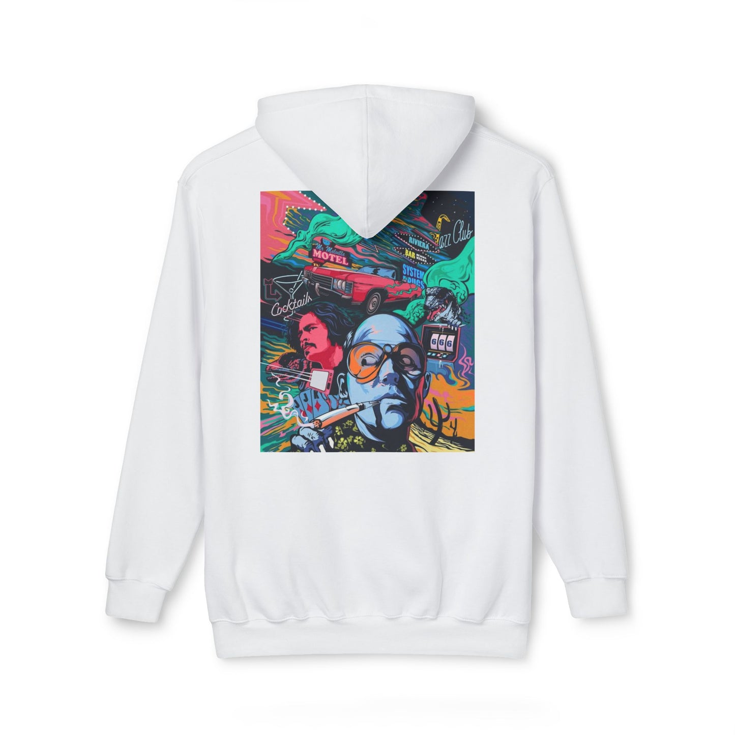 Retro Graphic Unisex Hooded Sweatshirt - Made in the US