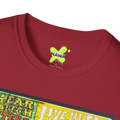 Retro Music Festival Unisex Softstyle T-Shirt - Vibrant Graphic Design