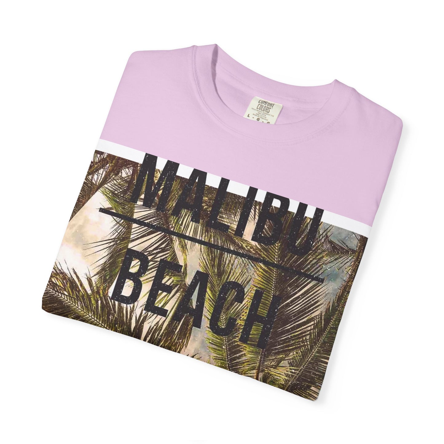 Malibu Beach Palm Photo T-Shirt