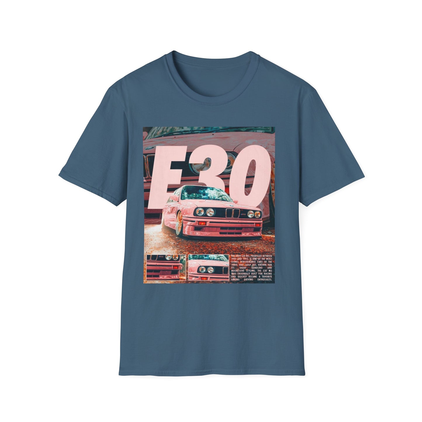 Retro Car Lover's Unisex T-Shirt - F30 Vintage Design