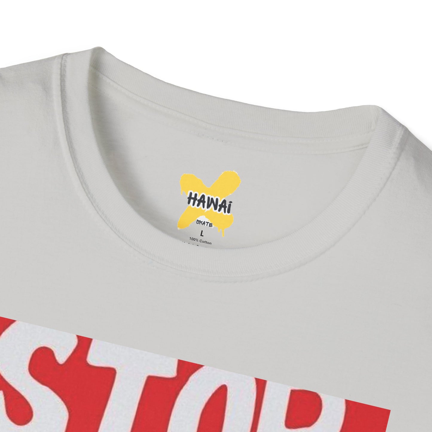 Funny Quote Unisex T-Shirt, Casual Tee, Gift for Friends, Humor Shirt, Stop Being An Idiot Shirt