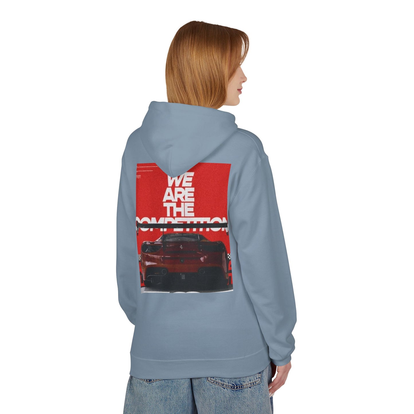 Unisex Fleece Hoodie - 'We Are The Competition' Car Design