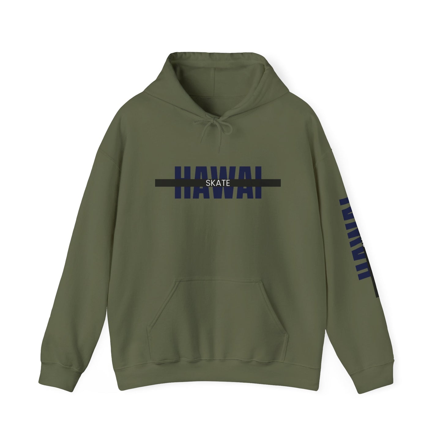 Hawaii Skate Hoodie - Cozy Unisex Heavy Blend Sweatshirt, Perfect for Beach Days, Skateboarding, Casual Outings, Gift Idea