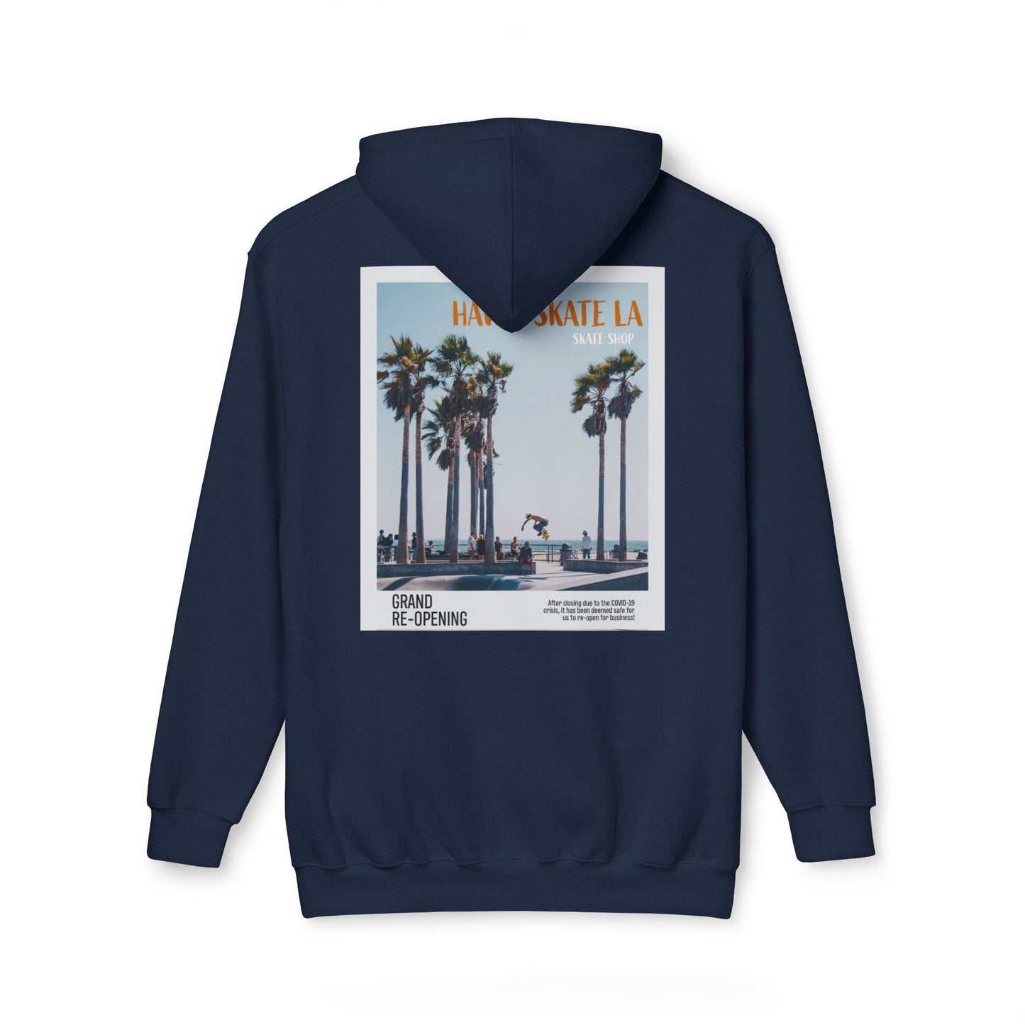 Unisex Hooded Sweatshirt - Vintage NYC Design for Music Lovers