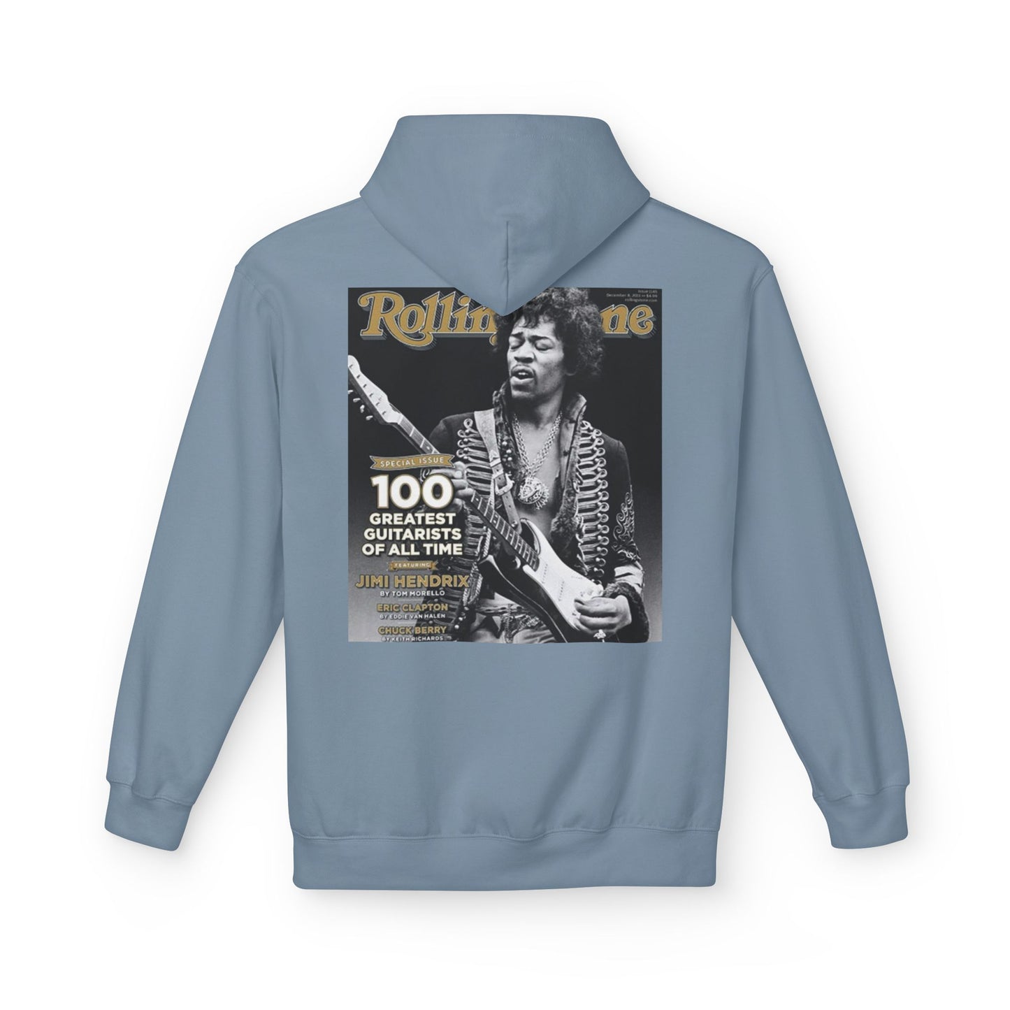 Jimi Hendrix Tribute Fleece Hoodie - Unisex Midweight Softstyle