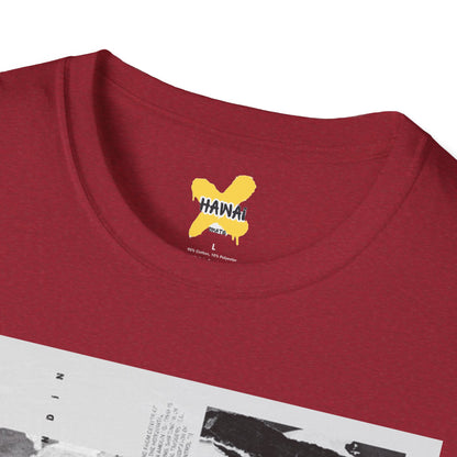 Retro Graphic Tee - Balance Art Design for Casual Style