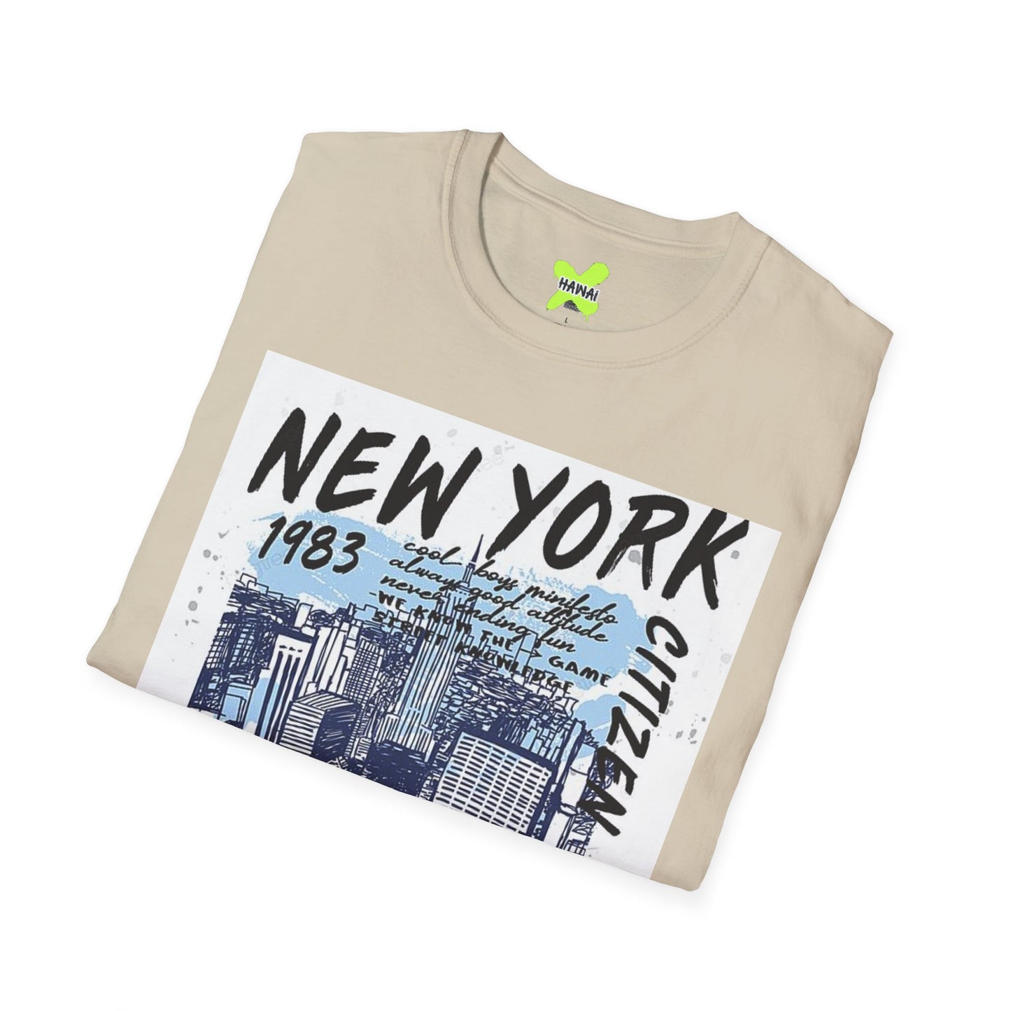 New York City Graphic Unisex T-Shirt - 1983 District 212 Design