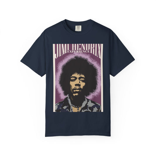Jim Hendrix Experience Unisex Garment-Dyed T-Shirt - Vintage Rock Tee for Music Lovers