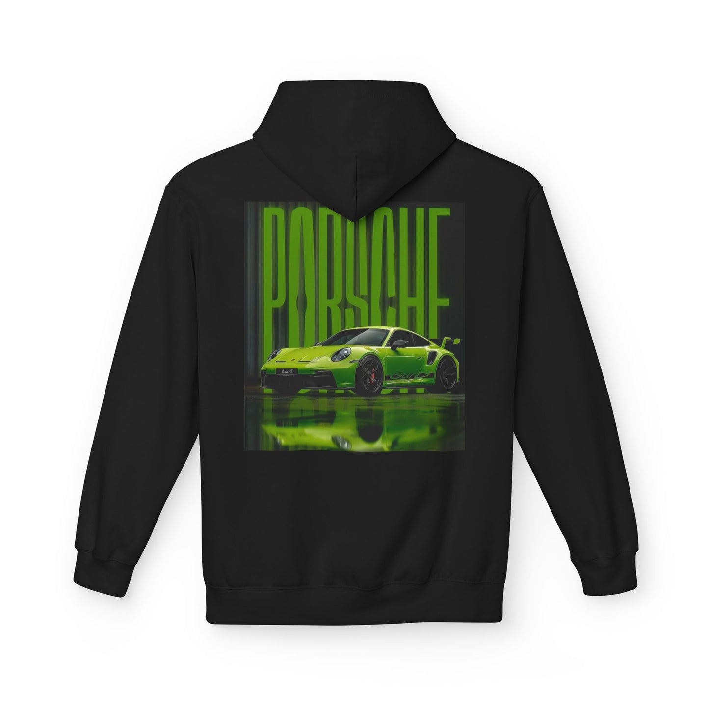 Unisex Midweight Porsche Fleece Hoodie - Automotive Enthusiast Apparel