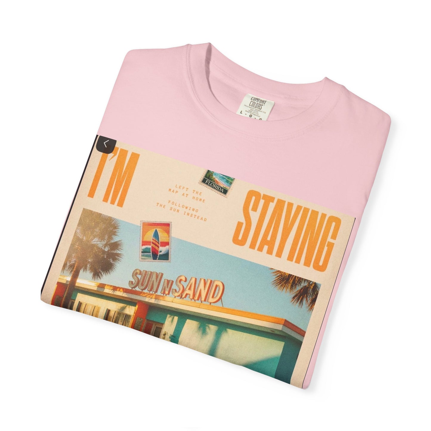 Weekend Staycation Vintage T-Shirt — "I'm Staying the Weekend" Retro Diner Design