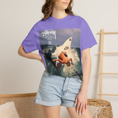 Surf Photo Tee — Vintage Surfer Graphic T-Shirt