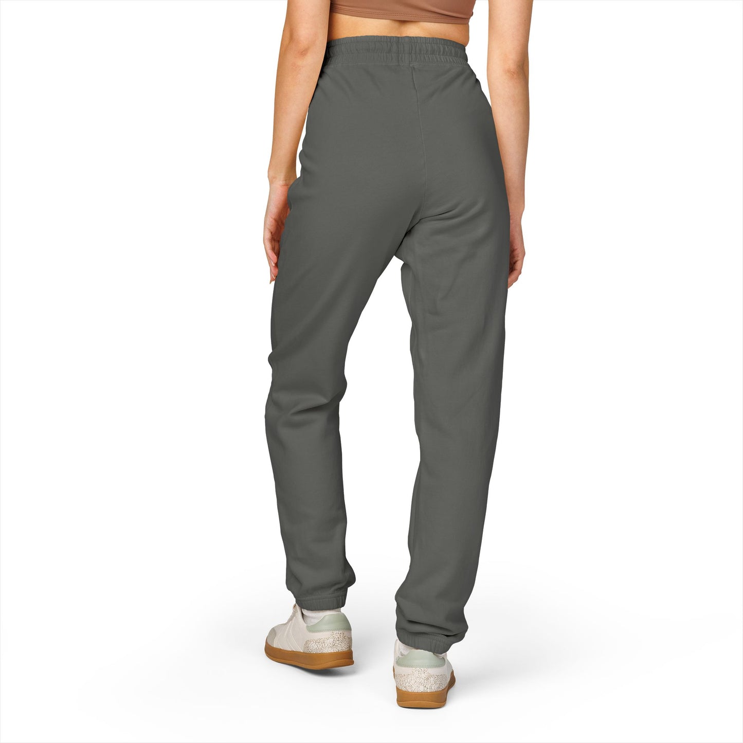 Graphic Sweatpants — Yellow Block 'BEAT' Streetwear Joggers
