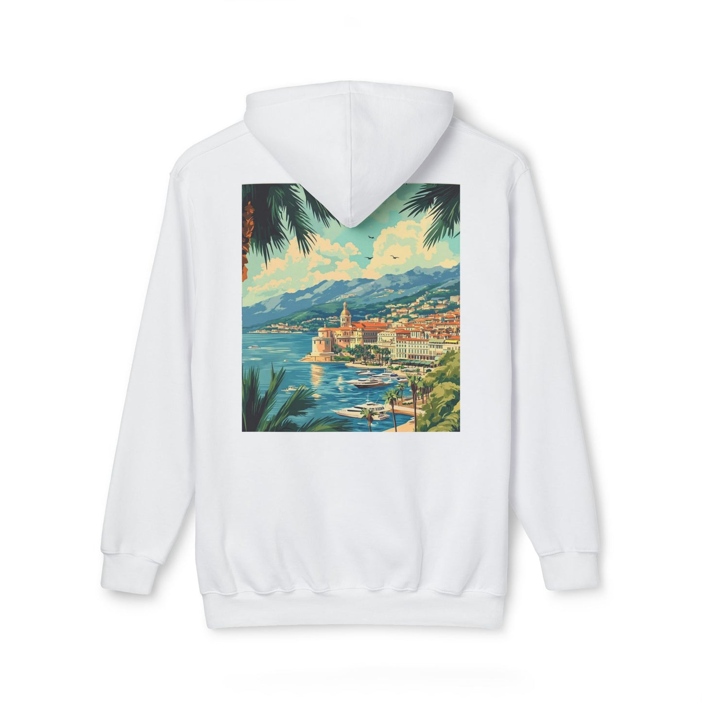 Coastal Vibes Unisex Hooded Sweatshirt - Perfect for Beach Lovers