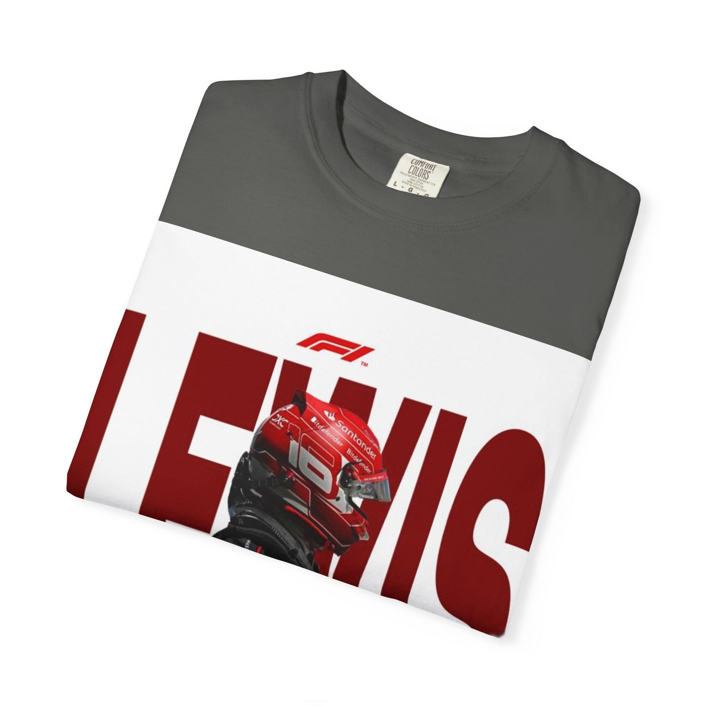 Lewis Hamilton F1 Unisex Garment-Dyed T-Shirt - Perfect for Racing Fans