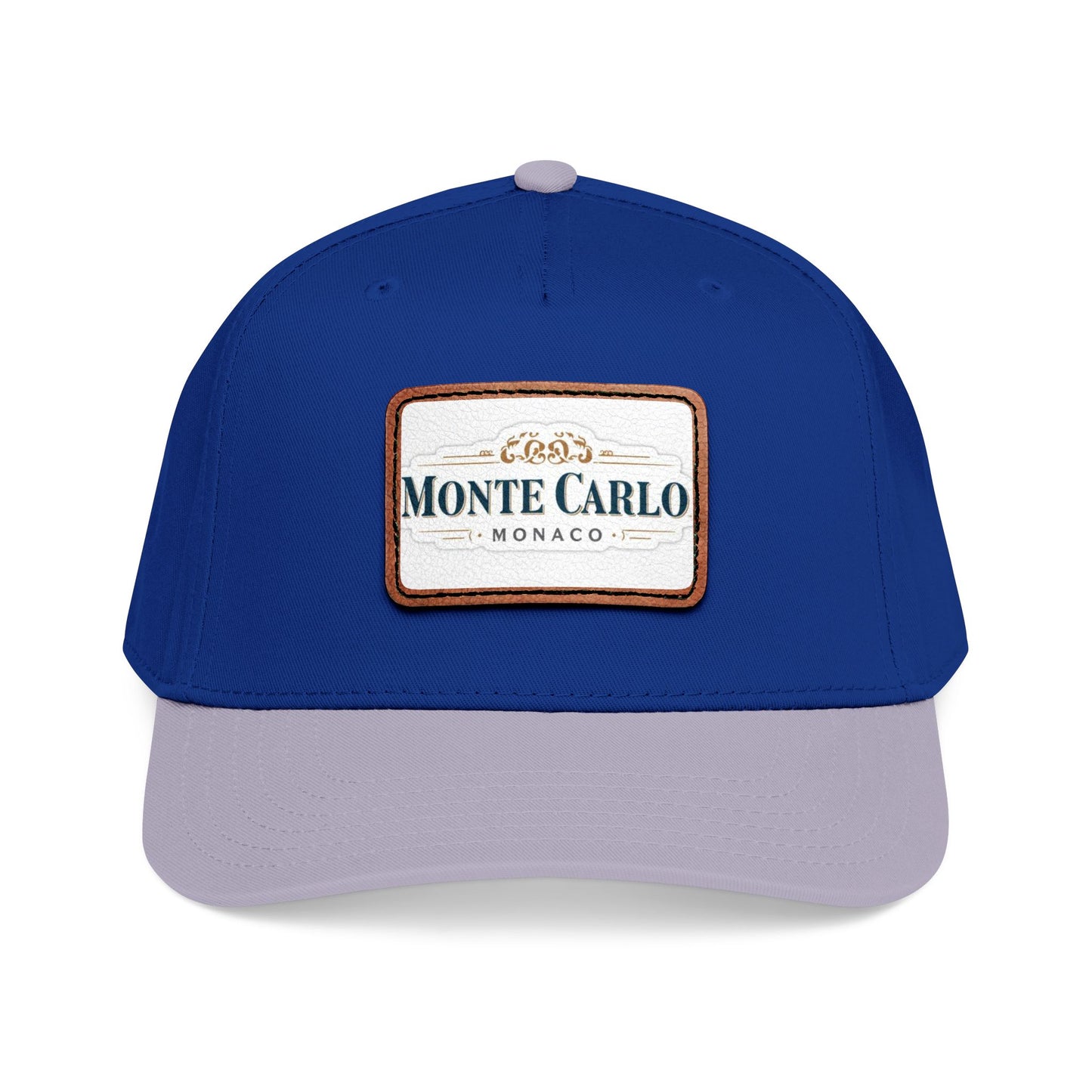 Monte Carlo Leather Patch Baseball Cap