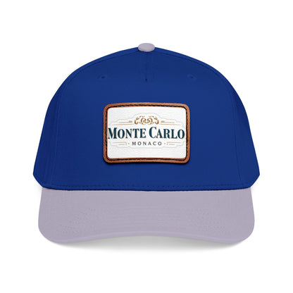 Monte Carlo Leather Patch Baseball Cap
