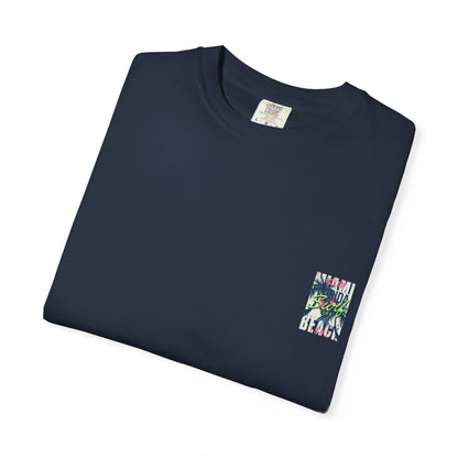 Ocean Florida Surf Club T-Shirt - Unisex Garment-Dyed Tee for Beach Lovers