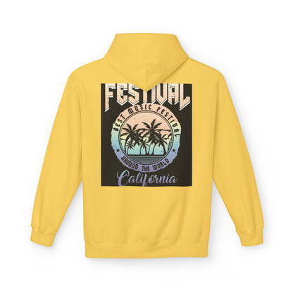 Festival Vibes Hoodie | Beach Music Festival Apparel, Summer Hoodie, California Style, Unisex Streetwear, Gift for Music Lovers