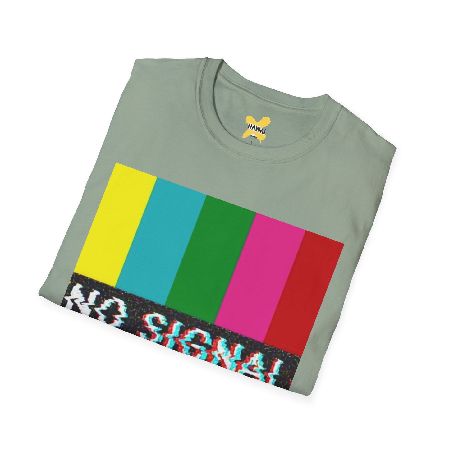 No Signal Graphic Unisex T-Shirt – Retro Style for Tech Lovers