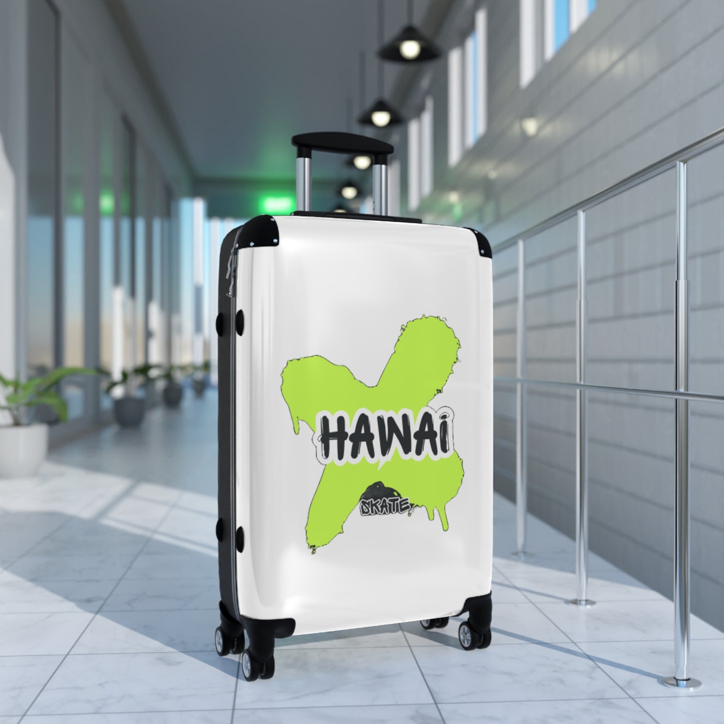 Hawaii-Inspired Travel Suitcase - Trendy Luggage for Adventure Seekers