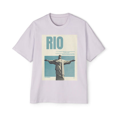 Rio Vintage Poster T-Shirt — Christ the Redeemer Travel Tee