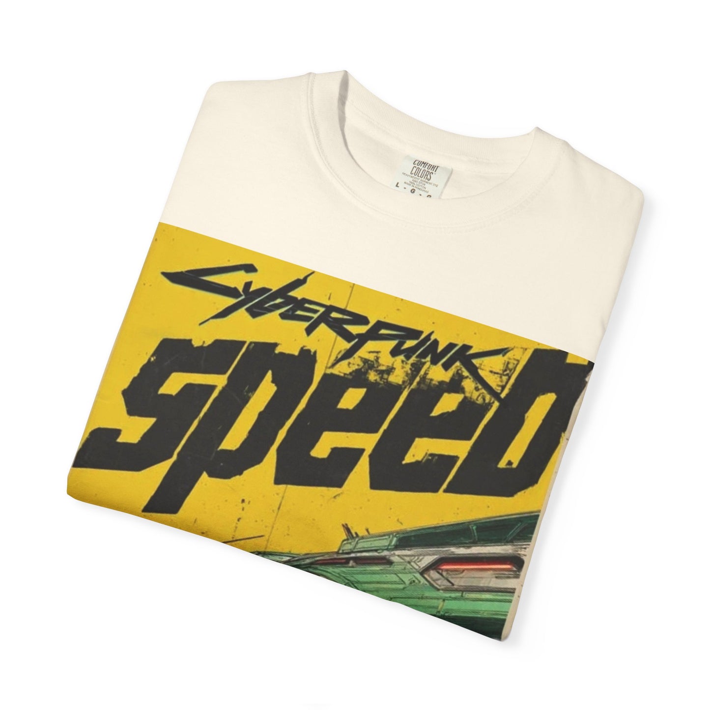 Cyberpunk Speed T-Shirt — Retro Racing Car Graphic Tee