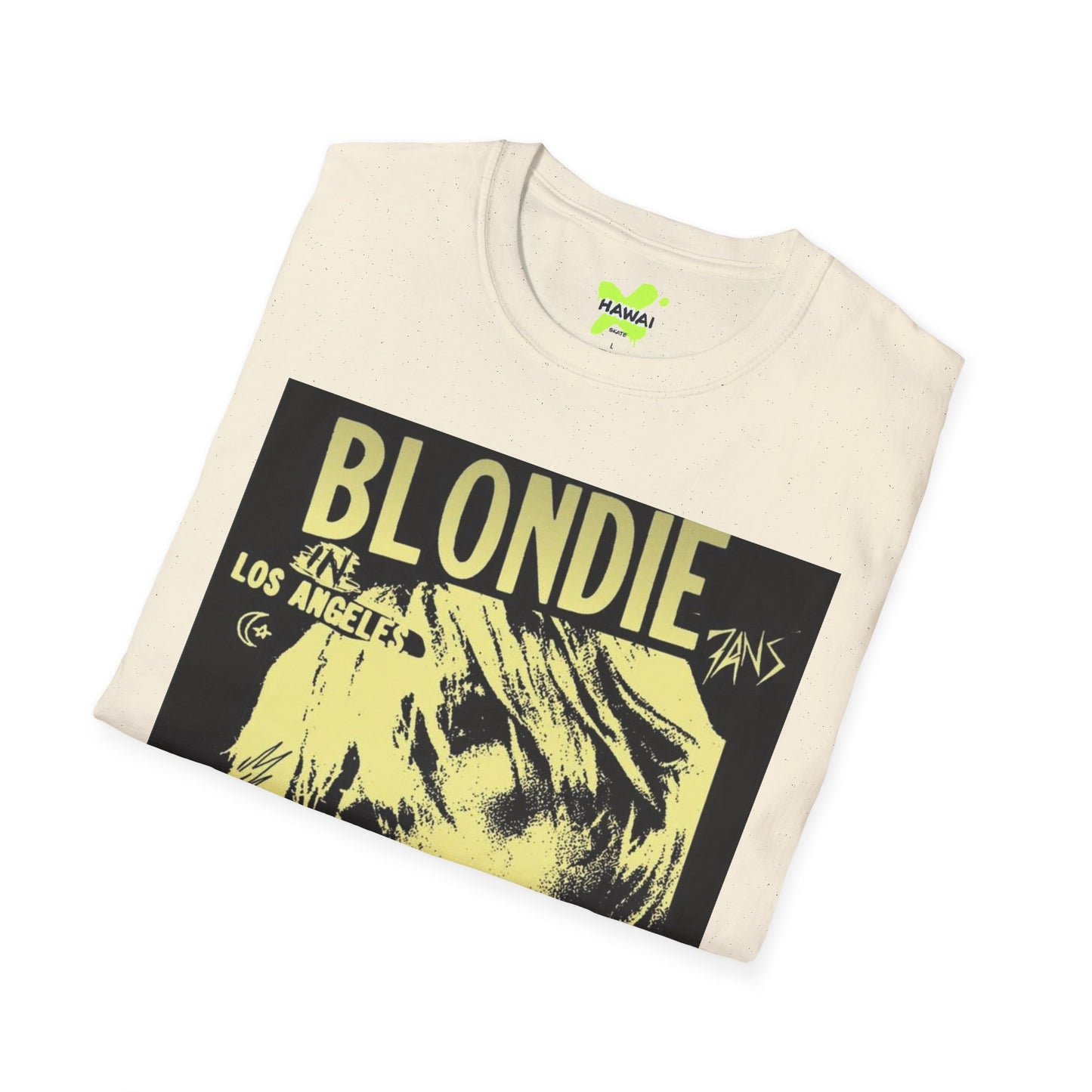 Vintage Blondie Unisex Softstyle T-Shirt - Retro Music Graphic Tee