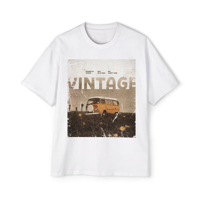 Vintage Van Graphic Tee – Retro 'VINTAGE' Camper T‑Shirt