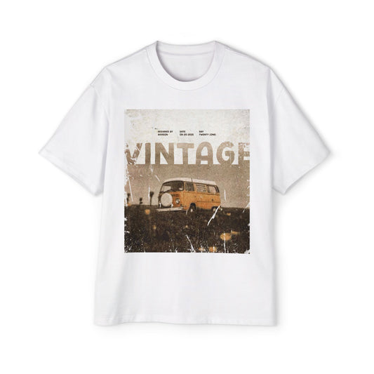 Vintage Van Graphic Tee – Retro 'VINTAGE' Camper T‑Shirt