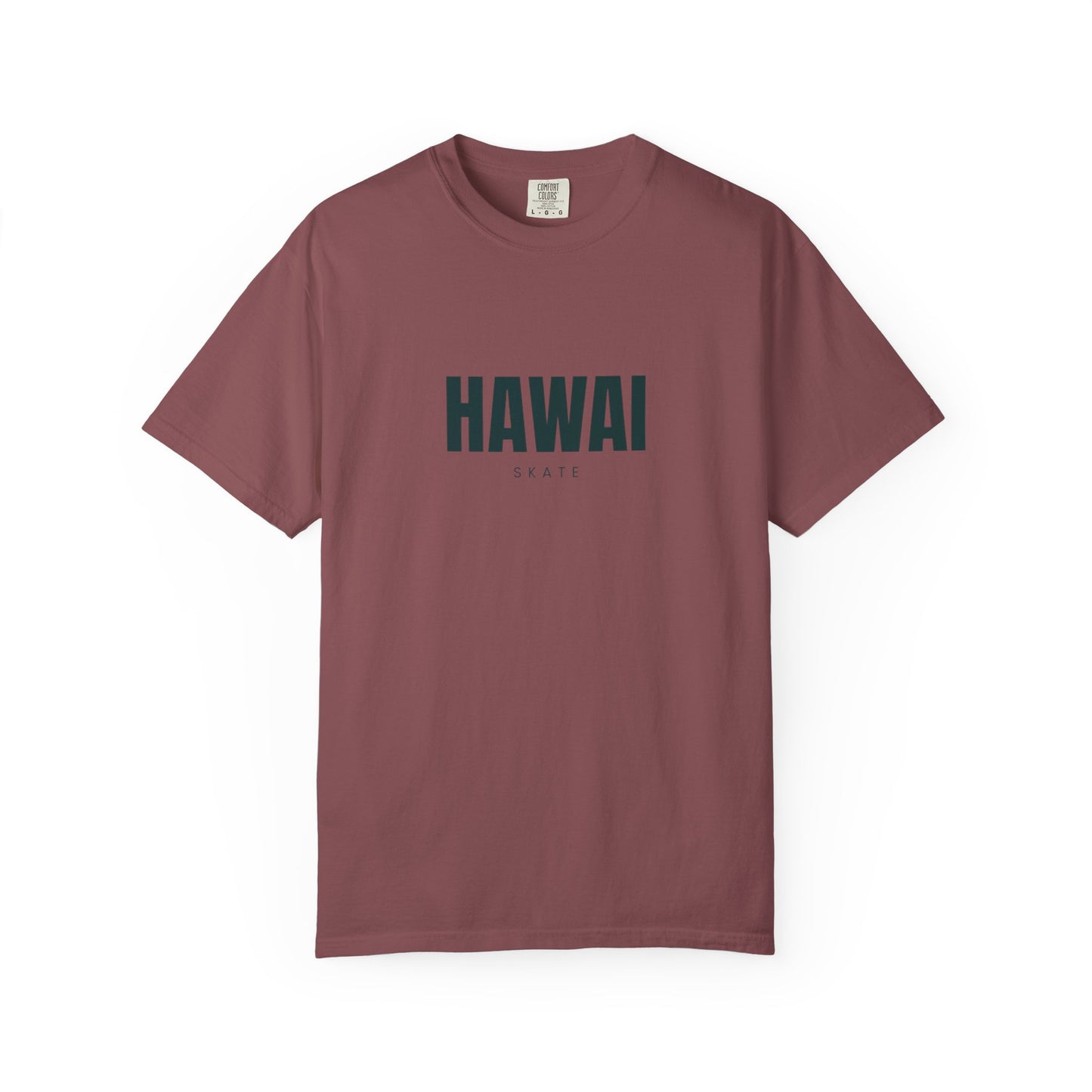 Hawaii Garment-Dyed Unisex T-shirt - Casual Beachwear, Travel Souvenir, Summer Vibes, Gift for Him/Her, Retro Style