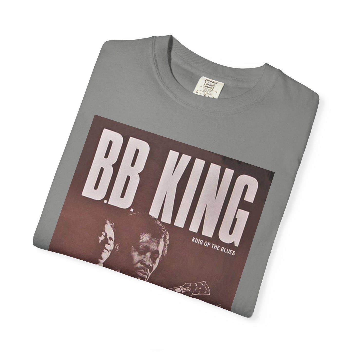 BB King Tribute Unisex Garment-Dyed T-Shirt - King of the Blues Graphic Tee